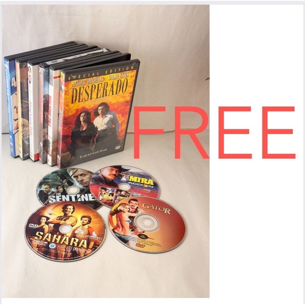 lot 36 Wholesale DVD Movies: Action, Horror, Love,Comics Lot *FREE MOVIES * Tv - Picture 3 of 16